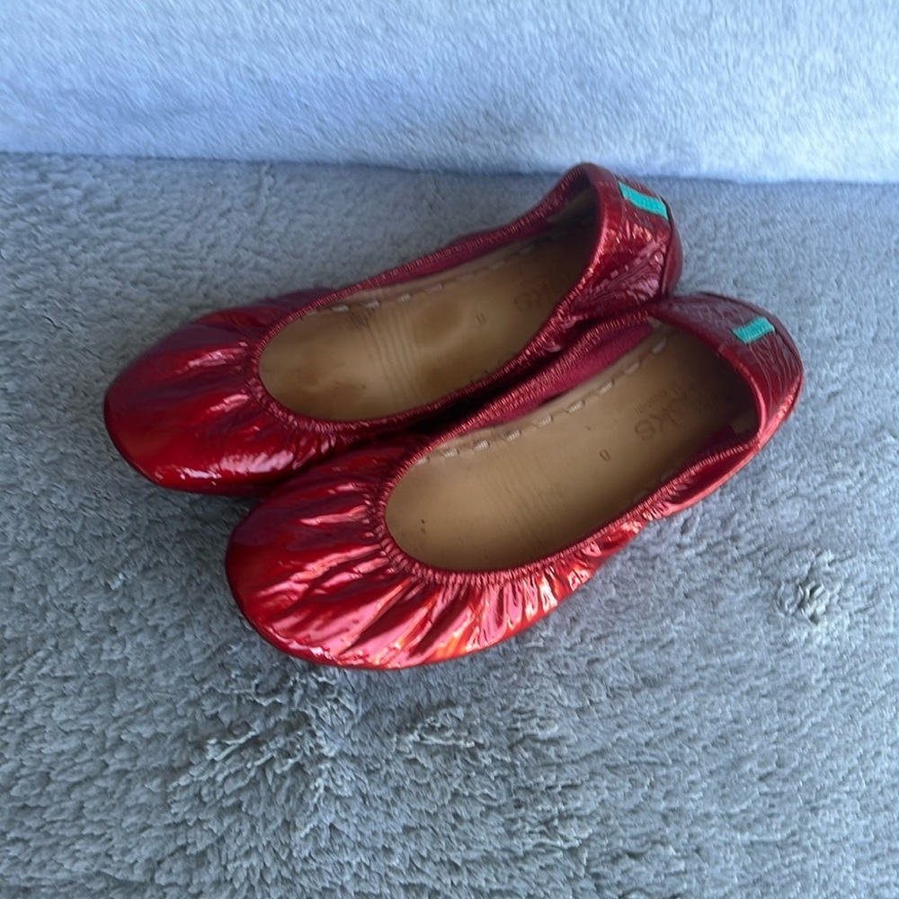 Tieks Ruby Red